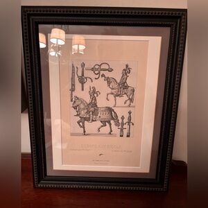 Framed Historical Print